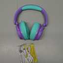 MIDOLA Kids Wireless Headphones Active Noise Cancelling Lightweight Bluetooth Headphone for Kid,Volume Limited 85/94dB Foldable Over-Ear Headset with Mic,68 Hours Playtime,for Toddler Child Purple