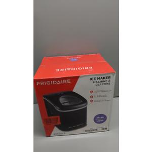 FRIGIDAIRE EFIC128AMZBLK Compact Countertop Ice Maker, 26 lb per Day, Black