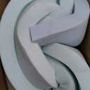 LINENSPA Memory Foam Mattress Topper - 2" Gel Infused Memory Foam - Plush Feel - Cooling and Pressure Relieving - CertiPUR Certified - Dorm Room Essentials - Queen Size