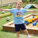 Boys Field Day Shirt for Kids Toddler Girls Colorful Field Day Prints T-Shirts Tops Graphic Tee Short Sleeve 2-8Y