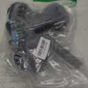 Handheld Adaptor for Interview Mic, Mic Handle Compatible with DJI, Rode and All Lav Microphone, Wireless Microphone Handle, Mic Holder with 3 Pop Filter and Flag Station for Vlogging, Reports