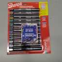 Sharpie Creative Markers, Water-Based Acrylic, Bullet Tip, Assorted Colors, 12 Count  Arts & Crafts, Kids Activity, School Classroom; Works on Paper, Metal, Wood, Ceramic, Glass, Rock, Canvas