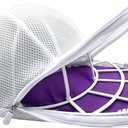 Hat Washer Cage for Washing Machine, Cap Washer with Mesh Bags Baseball Caps Cleaner/Cleaning Protector Cage (White- 1 Pack)