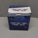 Joiedomi Clear Christmas String Lights Indoor,200(2x100) Mini White Fairy Light,42.8 FT Lighting Decor for Patio Dorm Classroom Bedroom Holiday Wedding Party Garland Birthday Festival,Green Wire