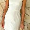 Womens 2026 Mini Dress Backless Square Neck Sleeveless Solid Color Party Short Dress (S)