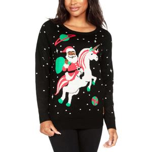 Tipsy Elves Ugly Christmas Sweaters for Women - Funny Festive Womens Christmas Sweaters - Cute Winter Holiday Outfit (M)