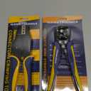 haisstronica Wire Stripper and Crimping Tool,AWG 24-10 Automatic Stripper Tool with AWG 22-10 Ratchet Wire Crimper For Heat Shrink Connectors