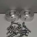 4Pcs 30mm Thick 5x120mm 12x1.5 Studs Wheel Spacers 5 Lug fit for E28, E34 525i, 528e, 530i, 535i, 535is, 540i