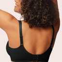 HSIA Minimizer Bras for Women Plus Size, Full Coverage Coolcomfort T Shirt Unlined Bra with Underwire for Heavy Breast (46D, Black)