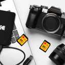 Kodak SDHC Card 32GB UHS-I U1 V10 Premium, up to 85MB/s Read Speed, for Full HD Video and High-Resolution Pictures, Compatible with SDHC Standard - EKMSD32GHC10K