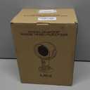 Puff Hide Smokeing Fan for Smoking Indoors, Black Gold Electric Smokeaway Purifier Fan Portable Table Smoke Air PuriferFan Adjustable Angle Kitchen Mini Filter Smoke ExhaustFan(Plug-In)