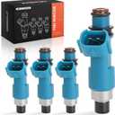 A-Premium Set of 4 Fuel Injectors Compatible with Subaru Impreza 2012-2013 2.0L, XV Crosstrek 2013