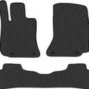 Floor Mats Custom Fit Mercedes Benz-C Class Sedan Only 2022-2025 2026 W206 S206 Rubber Full Black Car Liners All Weather Odorless