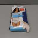 Hanes Women's Organic Cotton Panties Pack, Comfort Soft Underwear, 6-Pack 