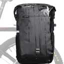 Rhinowalk Bike Bag Waterproof Pannier Bag Convertible - 2 in 1 Bicycle Saddle Bag Shoulder Bag Laptop Pannier Professional Cycling Accessories