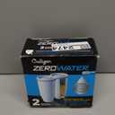 ZeroWater Official Replacement Filter - 5-Stage 0 TDS Filter Replacement - System IAPMO Certified to Reduce Lead, Chromium, and PFOA/PFOS, 2-Pack