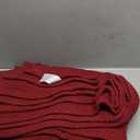 Bedsure Gentlesoft 100% Cotton Blanket Queen Size for Bed - Breathable and Soft, Thick Cozy Waffle Weave Christmas Blanket Gift for Women, Red, 90x90 Inches