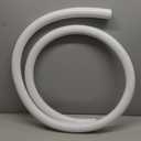 TekTube Schedule 40 Ultra Flex PVC Pipe - 10 ft long (1 1/2" Dia, White)