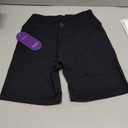 Kamo Fitness Serenity Shorts High Waisted 6" Inseam No Front Seam Thigh Friendly V Booty Seam Women's Biker Shorts, Size M