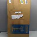 FITUEYES Rolling TV Stand, Mobile TV Cart on Wheels for 32-70 Inch Flat Screen TVs, Tall Floor TV Stand with Swivel Mount for Bedroom, Outdoor, Home Office, Small Dorm, White