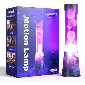Liquid Motion Lamps - starry sky purple Liquid / White Wax, Beautiful Lamp, Relaxing Light, Night Light , lamps for adults, teenagers children, Bedroom Light Living Room, Novel and Cool Decorations
