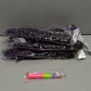 14inch Purple Water Wave Crochet Hair 6 Packs Ombre Passion Twists Crochet Hair for Butterfly Soft Locs Passion Twist Synthetic Crochet Hair Bohemian Locs Braiding Hair(14inch T1B/Purple#)