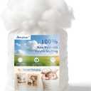 80oz Soft Polyfill Stuffing, Fluffy Pillow Stuffing Filling for Pillow, Couch Cushion, Cloud Project, Stuffed Animal, Craft, Machine Washable Polyester Fiberfill for Crochet, Pet Bed, Plushies