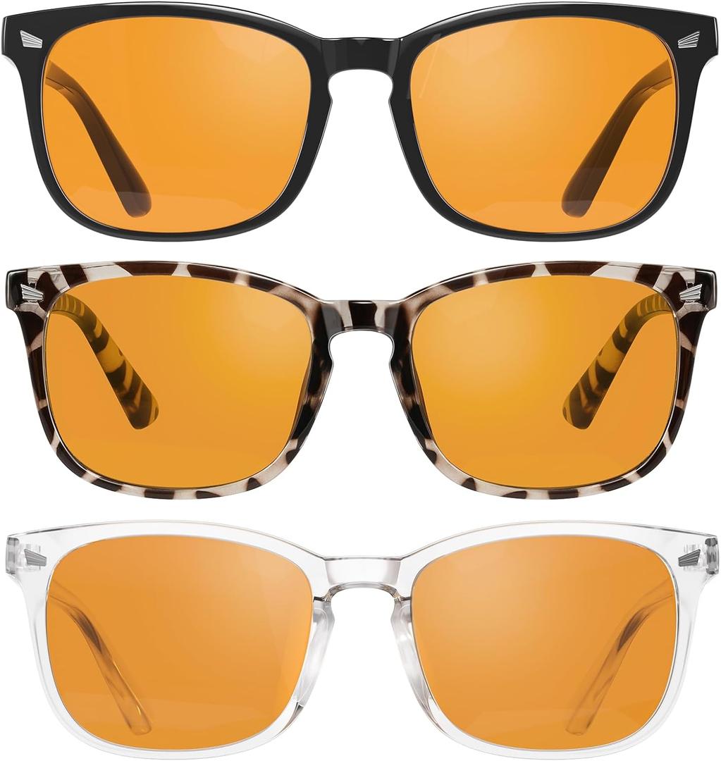 Hunsquer Blue Light Glasses for Woman/Men Computer Blue Light Glasses