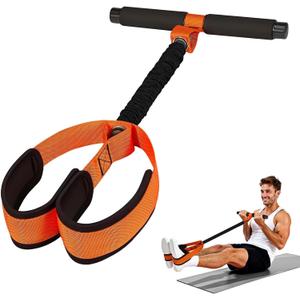 Upgrade Pedal Resistance Band with Handles - Thickened Latex Tubes & Soft Foam Foot Pedal for Full Body Workout, Core/ABS, Legs, Glutes, Arms, Pilates, Physical Therapy