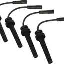 Denso 671-4079 Original Ignition Wire Set, Set of 4