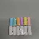 12PCS Mini Printer Thermal Sticker Paper, Including 12 Rolls of Adhesive Thermal 12 Rolls Multicolor Sticker Paper, For Photos, To-do Lists, Notes(57 x 25 mm)