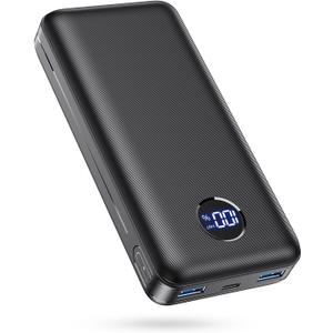 Portable Charger 40000mah Power Bank, USB-C (22.5W) Fast Charging Battery Pack Portable Phone Charger for iPhone 15/14/13 Series, Android Samsung Galaxy, for Travel Camping - Black