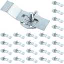 Enhon Undermount Sink Clips Kit 24 Pack, Sink Mounting Brackets, Heavy Duty Installation Hardware Fasteners for Kitchen Bathroom Countertop Vanity Sinks