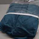 PrinceDeco Velvet Plush Couch Cover Stretch 2 Piece Chair Cover Chair Slipcover Washable Furniture Protector Couch Soft with Elastic Bottom Armchair Cover Width Up to 49 Inch(Small, Deep Teal)