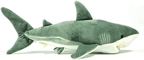 TAMMYFLYFLY The Great White Stuffed Animal Plush Sea Shark Plush Doll (32cm) (40cm)