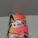 12 Pack Insulated Slim Can Cooler Sleeves, Sublimation Neoprene Iced Drink Holder for Cold Beer or Soda, 12oz Skinny Tall Beverage covers for Summer Parties, Wedding Supplies(Gradient Set)