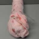 V.&GRIN Girls Fleece Hooded Robe, Kids Soft Plush Warm Printed Bathrobe Sleepwear Gifts (11-12 Years, Light Pink Strawberry)