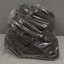 Saodimallsu Women's Turtleneck Oversized Sweaters Batwing Long Sleeve Pullover Loose Chunky Knit Jumper (Large, Black)