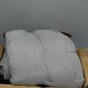 Portable Camping Cot, 600LBS Max Load, Extra Wide with Thick Mattress, Folding Cot for Outdoor Camping/Office, Home Nap (Grey)