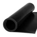 TORRAMI Neoprene Rubber Sheet Roll 1/8 (.125) Inch Thick x 18 Inch Wide x 24 Inch Long for DIY Gaskets, Pads, Seals, Crafts, Flooring,Cushioning of Anti-Vibration, Anti-Slip