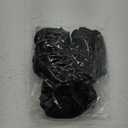 New Satin Hair Curling Set for Heatless Overnight Curls - Hair Rollers with Caps for Long Hair, Sleeping Curlers for Women (3 SET, Black)