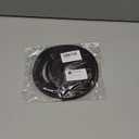 uxcell Edge Trim U Seal Extrusion, Silicone Black U Channel Edge Protector Sheet Fits 0.1-1.5mm Edge 5M/16.4Ft Length