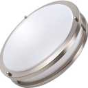 Drosbey 36W Dimmable LED Ceiling Light Fixture, 12in Flush Mount Light Fixture, Ceiling Lamp for Bedroom, Kitchen, Bathroom, Hallway, Super Bright 3600 Lumens, 3000K Warm White