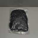 karlery Mens Short Curly Black Mustache Beard Afro Wig California Rocker Disco Halloween Cosplay Anime Costume Party Wig (Black)