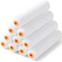 VOOMEY High Density Foam Paint Roller,Paint Roller Covers 6 inch,Small Paint Roller, Sponge Rollers for Painting House,Walls,Ceilings, Doors,Furniture(10 pack)