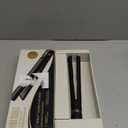 HOT TOOLS Pro Artist Black Gold Ionic 1 Inch Flat Iron - Use as Straightener for Sleek Straight Hair or Use Rounded Edges for Shiny Curls and Waves, Stylist-Preferred Styles