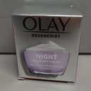 Olay Night Cream for Face, Anti-Aging Face Moisturizer for Women - Fragrance-Free Skin Care, Anti-Wrinkle, Exfoliate, Smooths Texture - Triple Collagen Cream, Niacinamide, Pro-Vitamin B5, 1.7Oz