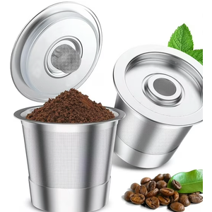 2 Pack Reusable K Cups for Keurig Coffee Pods, Stainless Steel Refillable K Cups for Keurig 1.0 | Reusable Coffee Pods Mental EcoFriendly & BPAFree