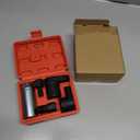 5PCS O2 Oxygen Sensor Socket Set, 3/8 in Drive, 7/8 in (22mm), Premium Removal Tool with Thread Chasers & Offset Wrenches, Heavy-Duty Automotive Kit for Easy Installation & Repair