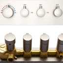 Thermostatic Shower Valve Concealed Mount, 3 Way Shower Mixing Valve Flow Can Control, Pressure Balancing, Brushed Nickel